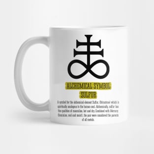 ALCHEMICAL SYMBOL SULFUR Mug